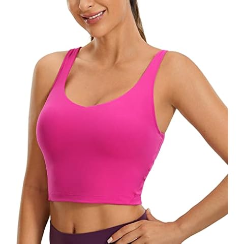 CRZ YOGA Butterluxe Mujeres Sujetador Deportivo con Brasier Incorporado Cover