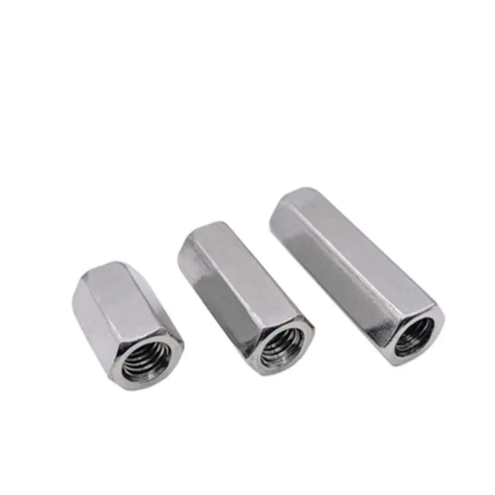 Zeskantbout, schroefdraadbout, 4-5 stuks M5 M6 M8M10M12M14 A2-70 304 roestvrij staal DIN933 externe zeskant buitenzeskantschroefboutschroefdraad lengte 40-200 mm (Color : 70mm-M8 4pcs