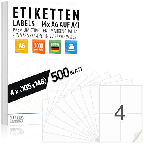 Papel A4 Adhesivo para Imprimir Marca ELES VIDA