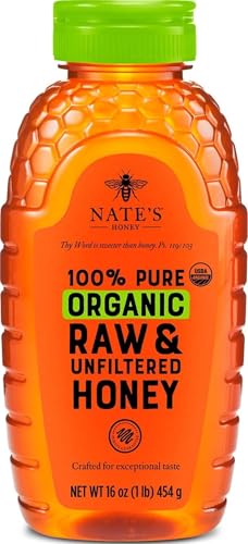 Image of Nate's Organic Honey - 16oz. Squeeze Bottle