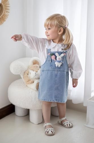 Toddler Girls Closed-Toe Sandals Flower Summer Outdoor Dress Shoes for Little Kid3