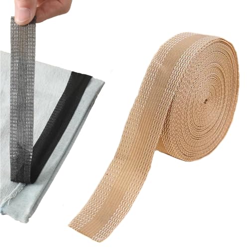 Tiras modificadas na borda da calça, fita de bainha instantânea para passar a ferro, borda da calça