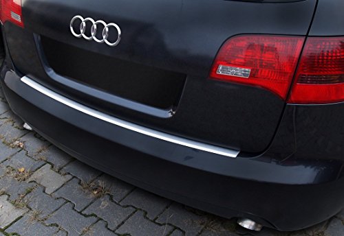 Seuil de coffre haut de gamme inox silver Audi A6 Avant