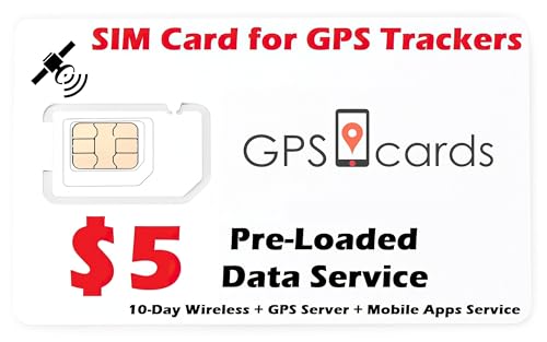 Sim Card for GPS-408A Tracker with Forwarding Incoming SMS Messages