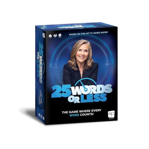 USAOPOLY 25 Words or Less | Fast-Paced Word/Friends & Family Board Game | Based on Popular TV Game...