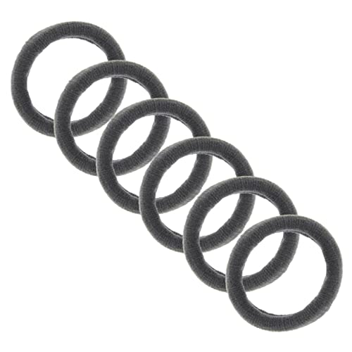 Topkids Accessories Thick Hair Bands for Women and Girls, Hair Bobbles Elastic HairBands Ponytail Holders Hair Ties Hair Elastics Hairbands Women (Grey)