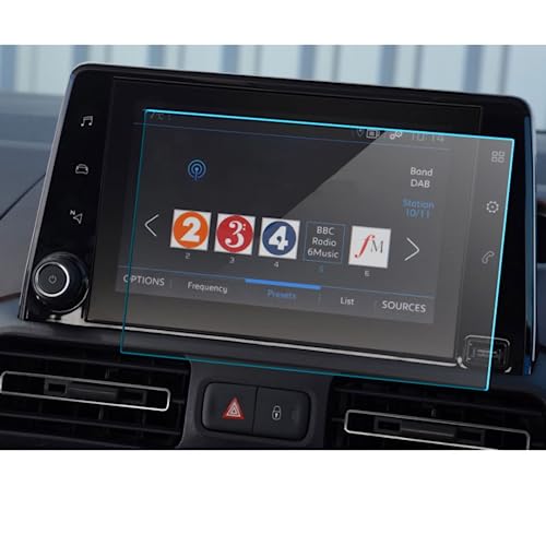 Protégez l'autoradio Peugeot Rifter 2020 avec ce film d'écran LCD