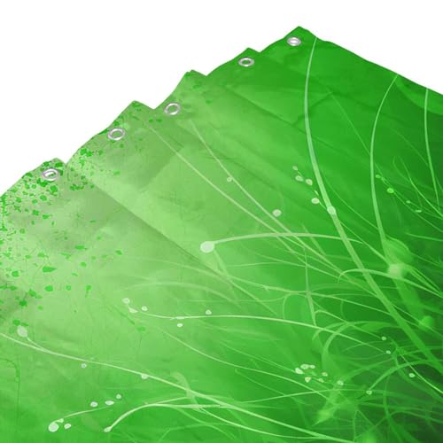 Rideau de douche hiver imperméable et lavable GreenTexture