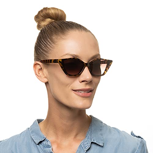 2SeeLife Butterfly Cat Eye Fashion Sunglasses Tortoise3