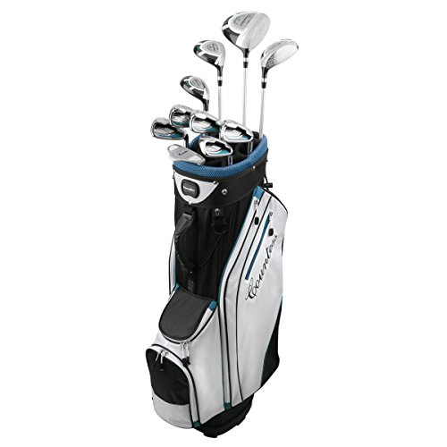 PowerBilt Countess 15 Piece Ladies Golf Package Set - Petite Cyan