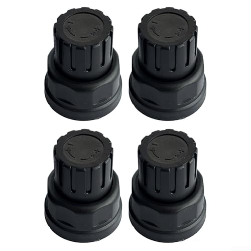 4pcs Collettore Riscaldamento A Pavimento Volantino Interruttore Tappo M30x1.5 Filettatura Plastica Radiatore Valvola Accessori per Sistemi di Controllo della Temperatura per il Riscaldamento