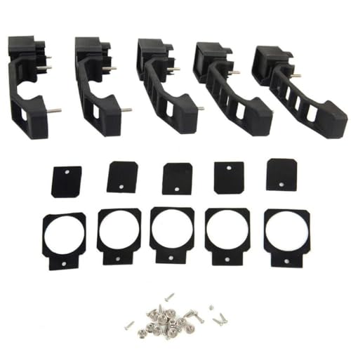 Poignée de porte extérieure hayon ABS noir pour Jeep Wrangler JK JL JT 2007-2019+