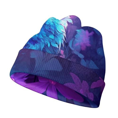 Animal Beanie Hats for Boys Girls Snug Thick Warm Cuffed Slouchy Graphic Beanie Kids Fall Winter Hat Gift2