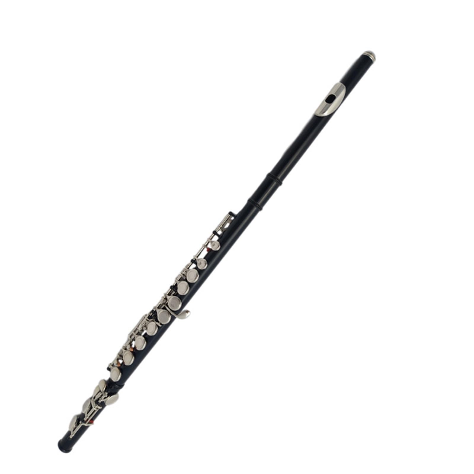 flauto traverso Strumento Per Flauto Chiave C Nero 16 Fori Foro Chiuso Chiave E Flauto Per Principianti