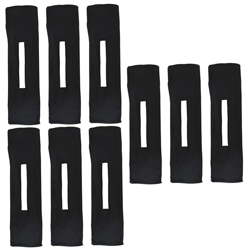 Abaodam 9 Piezas Venda curling fabricante de bollos retorcidos de bricolaje pasadores de pelo decoración diademas de alambre diademas perezosas elasticidad herramienta pinza mágica Decorar