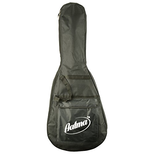 Image of Aatma A39c /bk 6 Stringed Acoustic Guitar, Right Handed, Black, Case Included