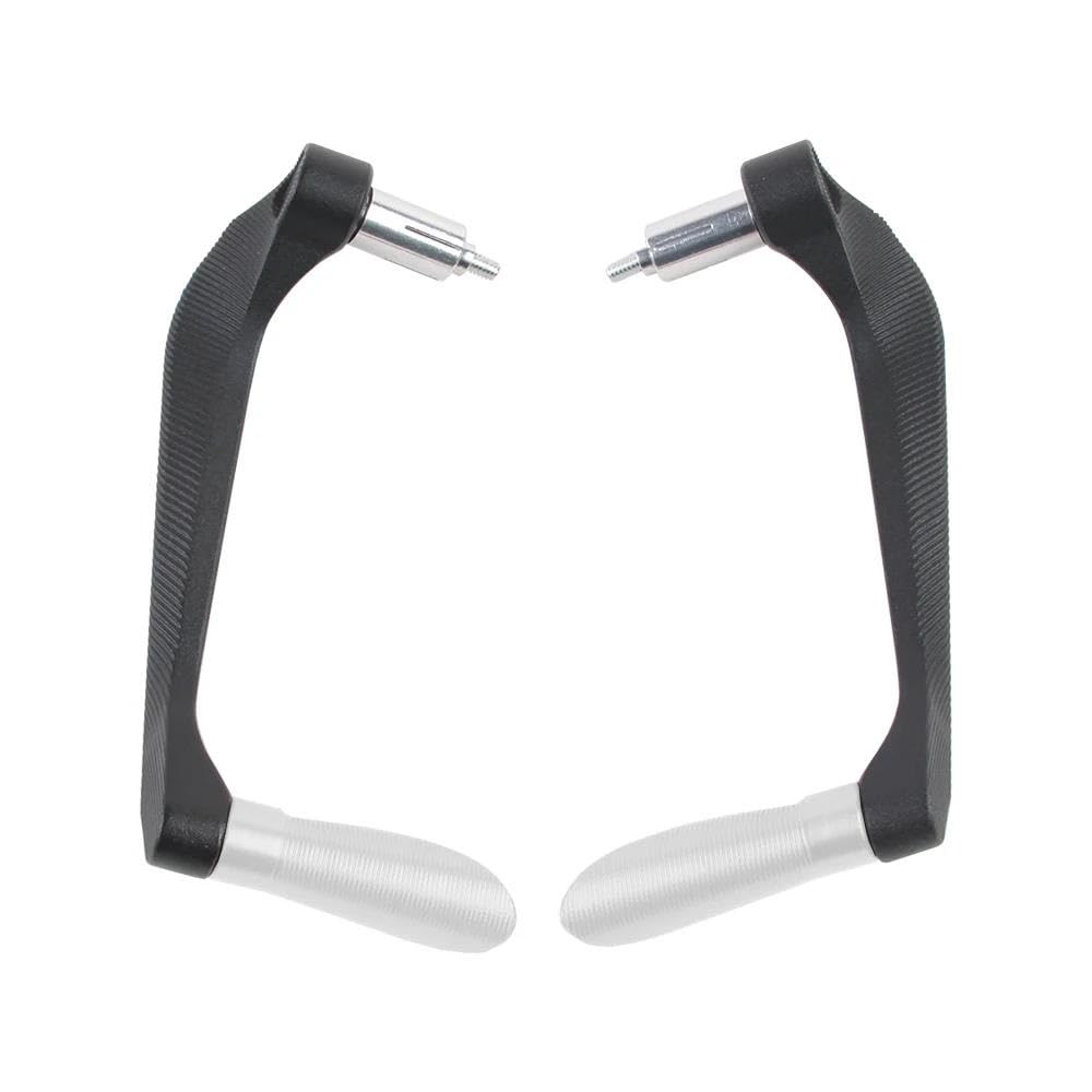 REOKIP Lever Guard Aluminum for Yamaha YZF R3 R1 R1M R1S R6 R6S R7 YZFR3 YZFR1 YZFR6 YZFR7 1999-2021 2022 Motorcycle Accessories (Silver)