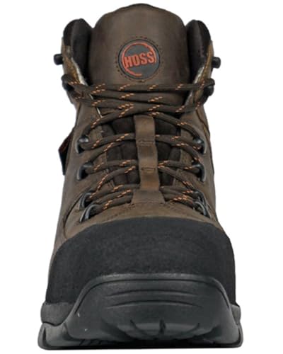 Hoss Men's Ridge 6" WP PR Hiker Industrial Boot, Brown, 12 XX-Wide4