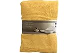 100% Baumwolle Möve Sauna Handtuch 100 x 150 cm gelb Badetuch