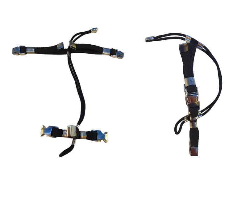Pechera ajustable de paracord de 10mm para periquitos grandes y loros amazonas 7