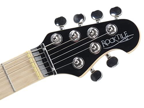 Rocktile Pro MM250-MB guitare électrique bleu métallique - Les Beatles, Paul McCartney, John Lennon, RIngo Starr, George Harrison Rocktile Pro MM250-MB guitare électrique bleu métallique – Image 6