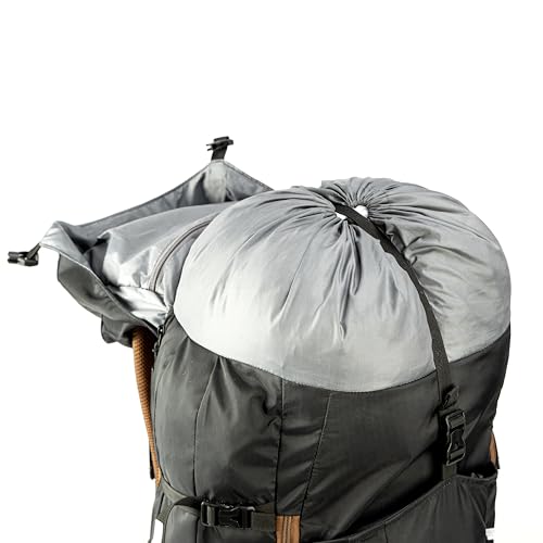 Image of TRIPOLE Expeak 60L Rucksack Bag for Men & Women | Front Opening, Laptop Compartment & Raincover | Trekking, Hiking & Backpacking