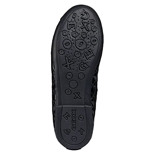 Geox Girl Plie 48 Quilted Slip-On Patent Ballet Flat3