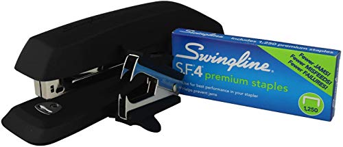 Swingline 3-in-1 Stapler Set, Includes Stapler Staples & Remover, Black