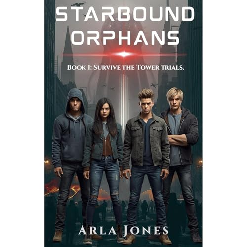 Starbound Orphans Audiolibro Por Arla Jones arte de portada