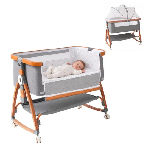 MuffyMouse Babybett faltbar, kompakt, mit Rollen