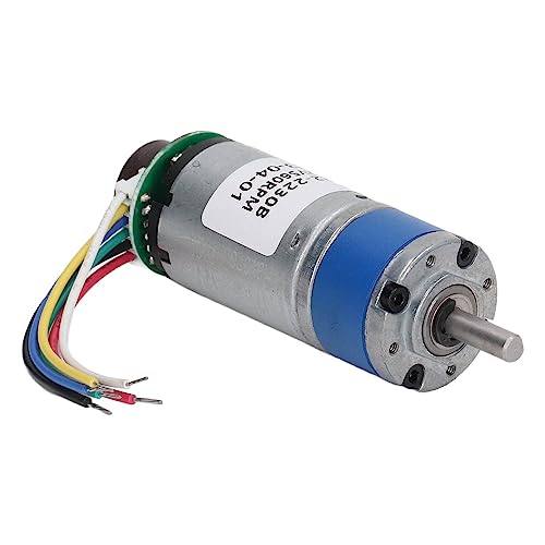Motor de engranajes planetarios DC 12V 560RPM de alta torsión con codificador integrado 3