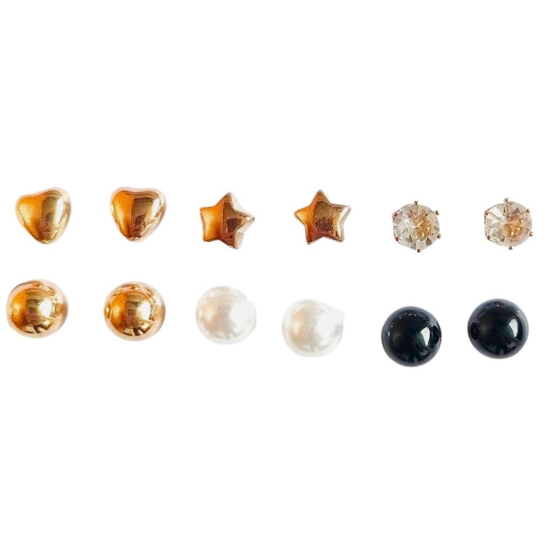 See full amazon price history chart for BellaStella Pearl Rhinestone Stud Earrings Set For Women and Girls Fashion Jewelry Collection Pack of 6 Pair BellaStella Pearl Rhinestone Stud Earrings Set For Women and Girls Fashion Jewelry Collection Pack of 6 Pair (B0BRXQQBQ9) Amazon Price History, Amazon Price Tracker