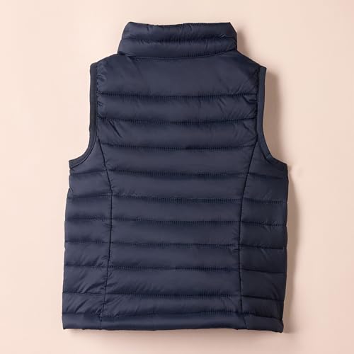 Image of Amazon Essentials Girls and Toddlers' Lightweight Water-Resistant Packable Puffer Vest