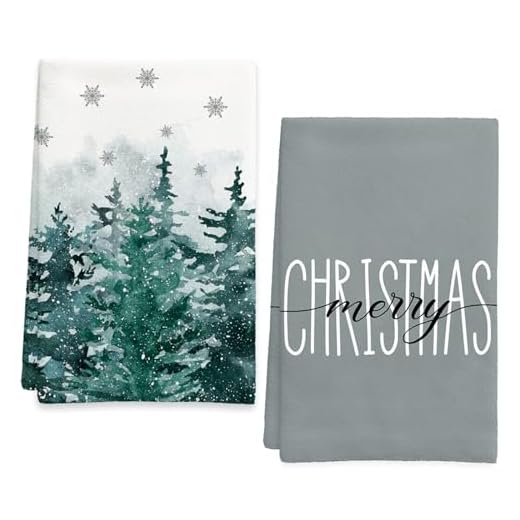 Ohok 2 toallas de mano de Navidad de 45 x 65 cm, decoración de moda, paños de cocina Grinch Papá Noel, paños de microfibra suaves para baño, cocina, paños de secado, decoración navideña (juego S)