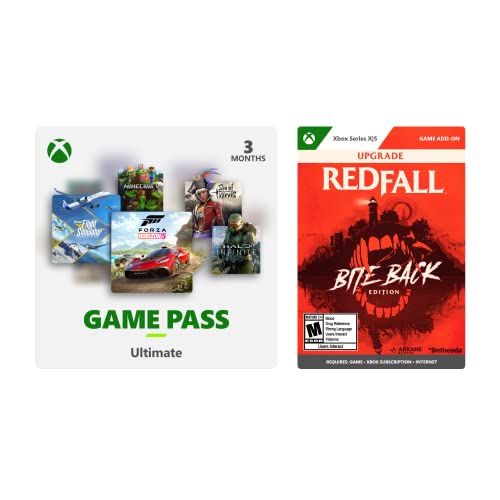Game Pass Ultimate: 3 Month Membership [Digital Code] + Redfall