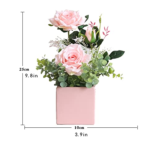 Fausses fleurs de roses pour centre de table et décoration d'intérieur épurée - 3