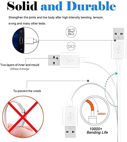 Image of Fast Charger for OppoP F1s, A37, A3s, A5s, A83, F5 | 18W Compatible VOOC Adapter with Micro USB for OppoP Old Models -JH