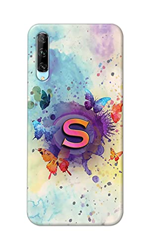 Image of PRINTFIDAA� Printed Hard Back Cover Case for Honor 9X Pro | Huawei Y9s Back Cover (Alphabet S) -2808