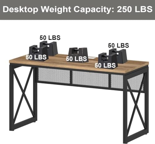 Image of Klaxon Modern Computer Table for Home PC - Multipurpose Office Desk for Home & Work | Gaming Table, Computer Table, Desktop Table for Home Office (Gillian 120 CM - Forest Dark, with Installation)
