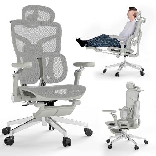 MOJAY Ergonomic Chair with Footrest