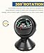 UBOG Car Compass,Compass for Car,Automotive Compass Ball,Car Accessories Auto Compass Car Compass Dashboard,Car Mount Compass with Bottom Stick,Dashboard Compass for Boat Car Truck to Find Direction
