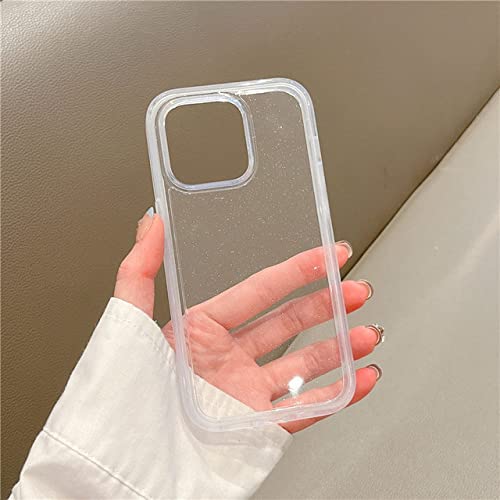 Coque iPhone 14 Pro Max paillettes anti-jaunissement pour protéger avec style
