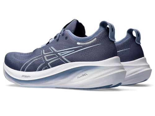 Image of ASICS Mens Gel-Nimbus 26 Thunder Blue /Denim Blue Running Shoe - 10 UK (1011B794.403)