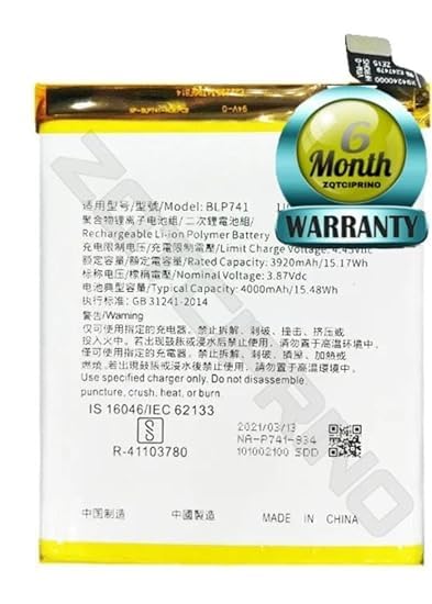 Image of Original BLP741 Battery for Realme XT /X2 RMX1921 RMX1992, RMX1993, RMX1991 Battery with 6 Month Warranty ****(N291)
