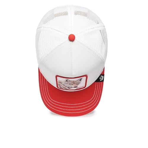 Image of Goorin Bros. Trucker Hat for Men and Women, White (The Wolf), One Size