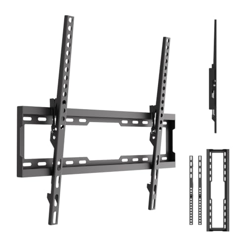 Maclean Support TV 37-86 Pouces, 45 kg, inclinable, VESA 600x400
