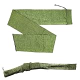 ADOFUN ガンスリーブ 銃ソックス ガンソックス ライフルケース ライフルカバー 収納ポーチ アウトドア・ミリタリートイ収納バッグ（約137×10cm グリーン）