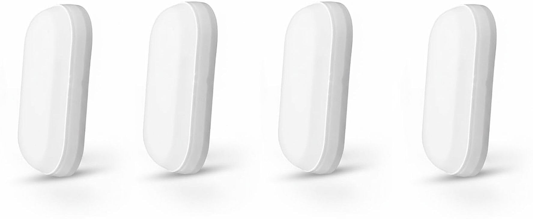 10 Watt Outdoor LED Bulkhead Wall Light | IP66 Rated | Warm White Gate Light Outdoor Lamp (White) Pack of-4-image-5