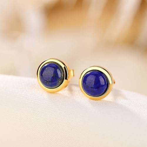 Boucles d'oreilles argent et lapis lazuli véritable, bijoux bohèmes d'exception