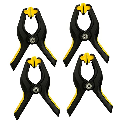 PartyKindom 4 pièces Pince de Fixation LCD pour Réparation Écran de Téléphone Outils de Maintenance avec Coussin Éponge Antidérapant et Design Ergonomique pour Écrans Lisses et Superficies